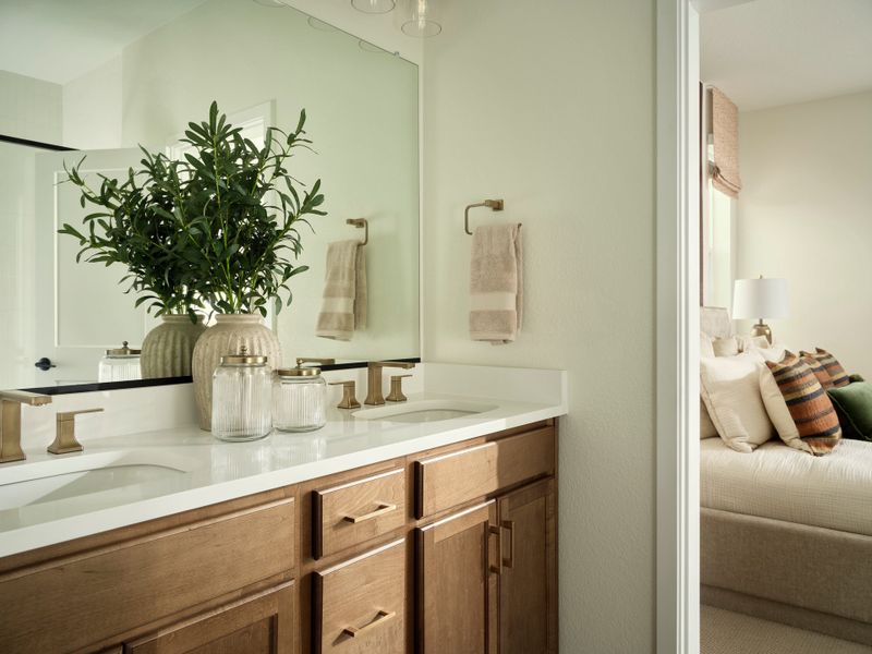 Furnished interior view inside a new home in Uplands, Westminster (Image 10).