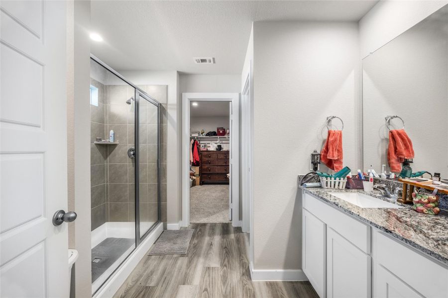 Furnished interior view inside a new home in , Cypress (Image 21).