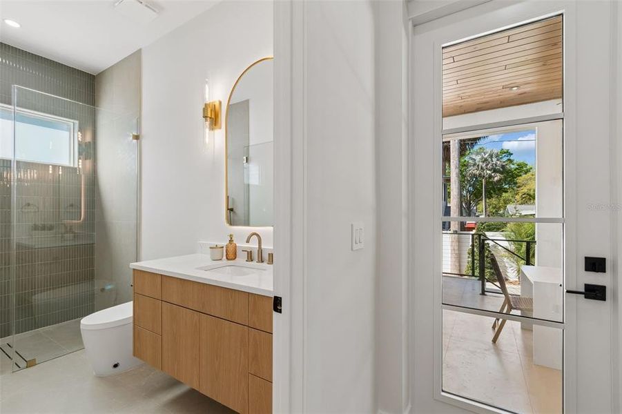 Furnished interior view inside a new home in , Tampa (Image 43).