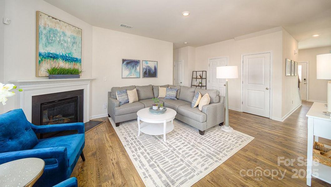 Furnished interior view inside a new home in Nolen Farm, Gastonia (Image 7).