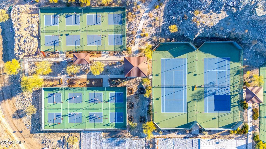 Pickleball courts