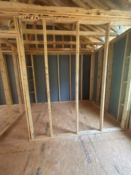 In-progress construction of a new home in Edenglen, Buford, GA (Image 35).