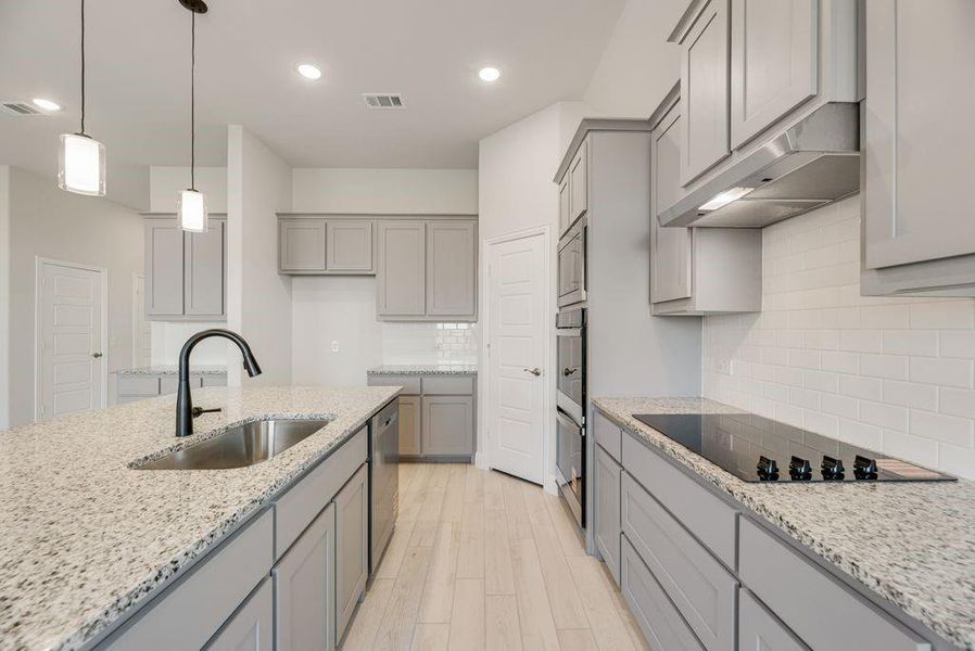 Furnished interior view inside a new home in , Pilot Point (Image 10).