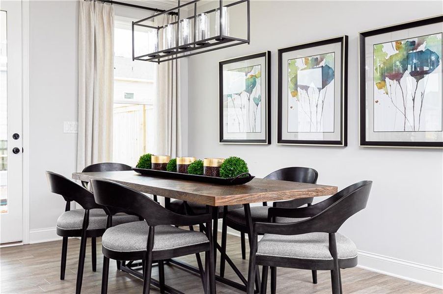 Furnished interior view inside a new home in Darlington, Loganville (Image 16).