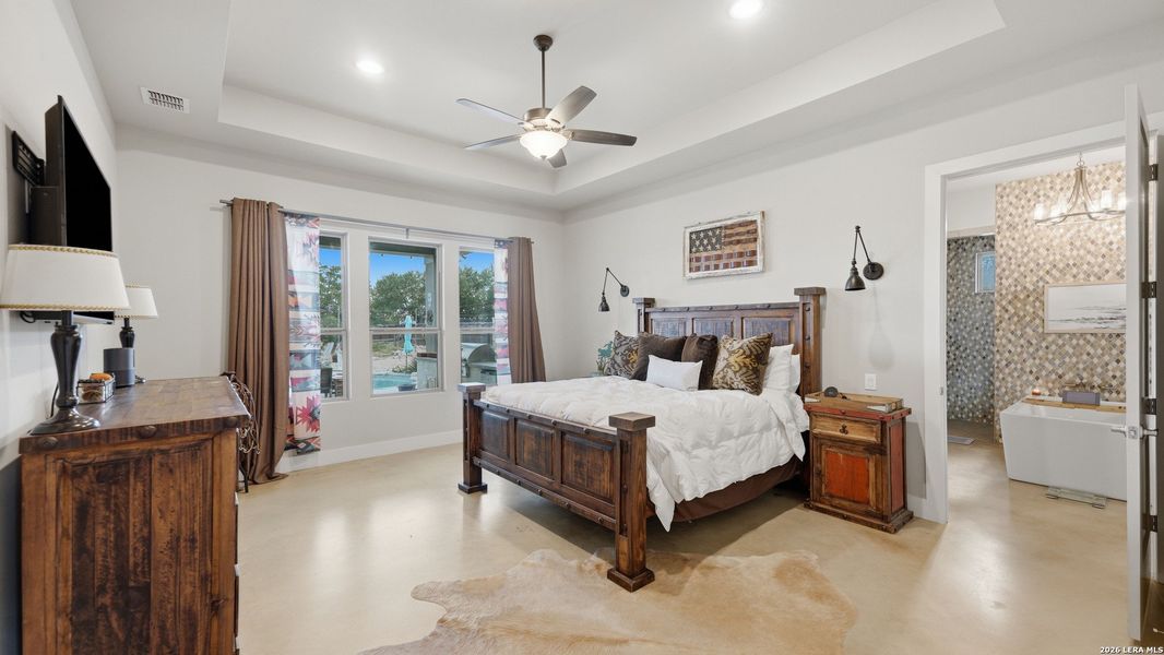 Furnished interior view inside a new home in , Spring Branch (Image 17).