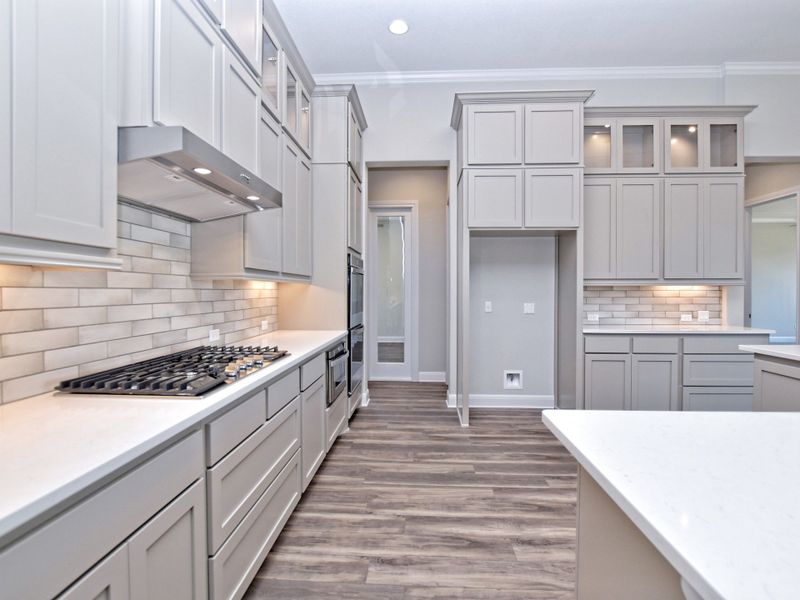 Representative furnished interior of a home built from the Siena III by Giddens Homes in Clearwater Ranch, Liberty Hill (Image 155).