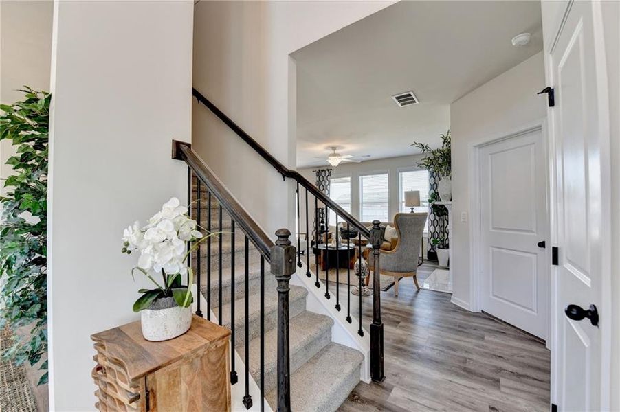 Furnished interior view inside a new home in , Auburn (Image 35).