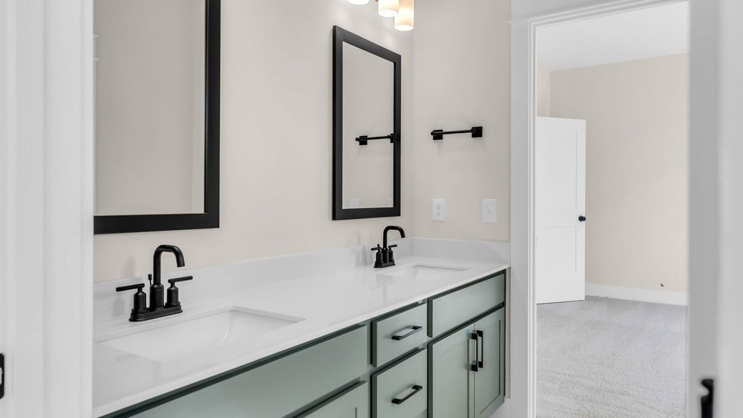 Furnished interior view inside a new home in Brush Creek, Fairview (Image 39). Furnished interior view inside a new home in Brush Creek, Fairview (Image 39).