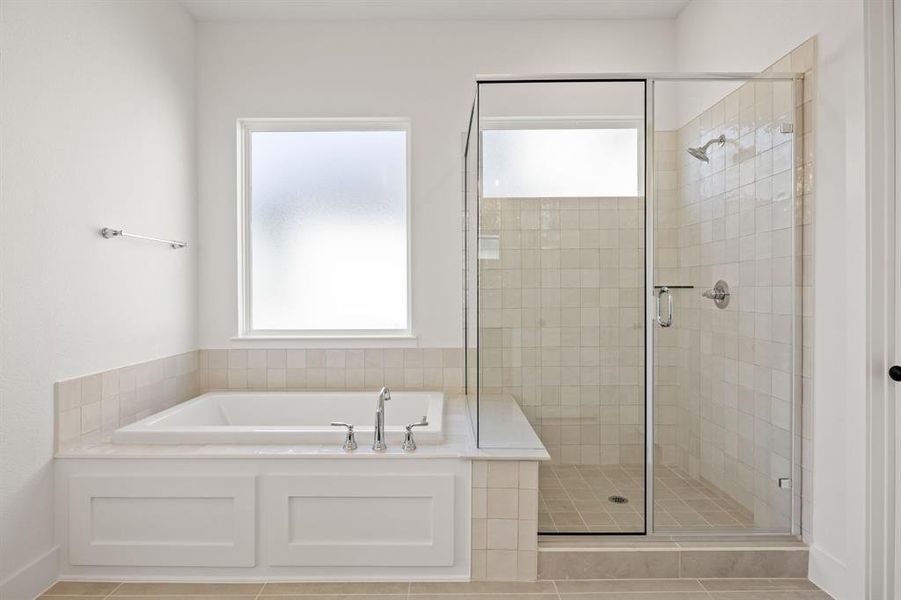 Furnished interior view inside a new home in Chatham Reserve, Providence Village (Image 8).