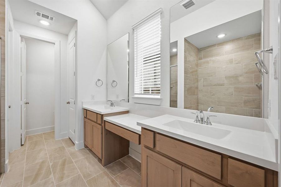 Furnished interior view inside a new home in Wellington: Artisan Series - 50ft lots, Haslet (Image 8).