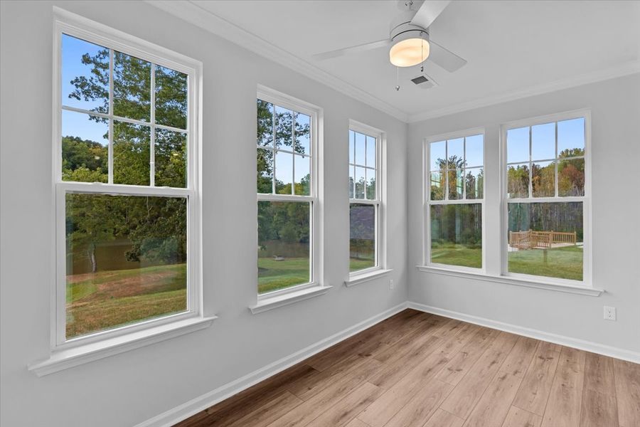 Spacious, unfurnished interior of a new home in Hanes Lake, Winston-Salem (Image 26).