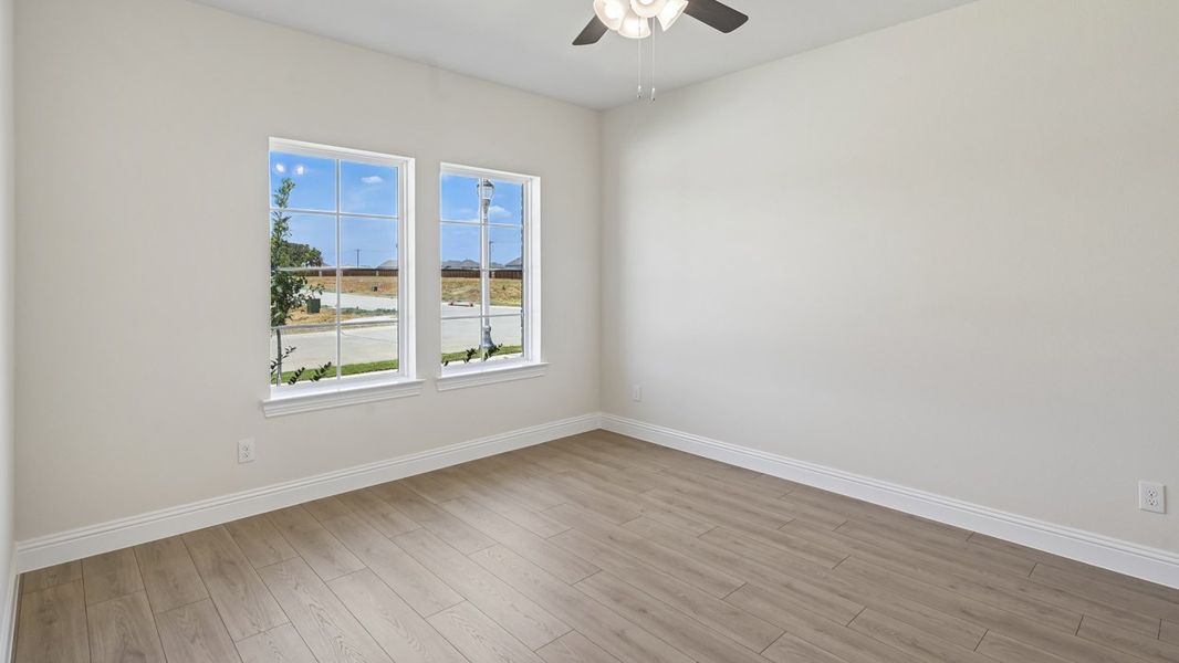Representative unfurnished interior of a home built from the Bandera by D.R. Horton in Silverado, Aubrey (Image 13).