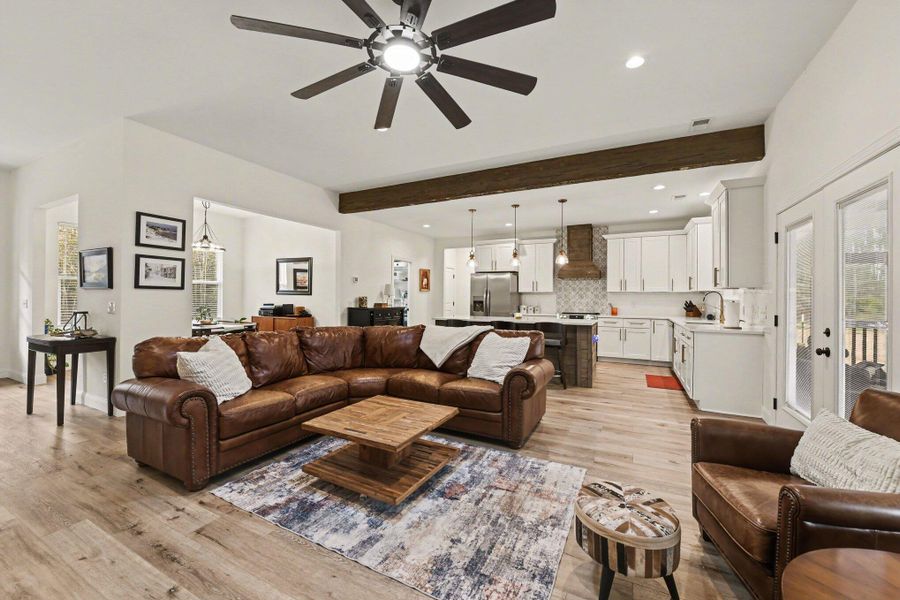 Furnished interior view inside a new home in , Johns Island (Image 3).