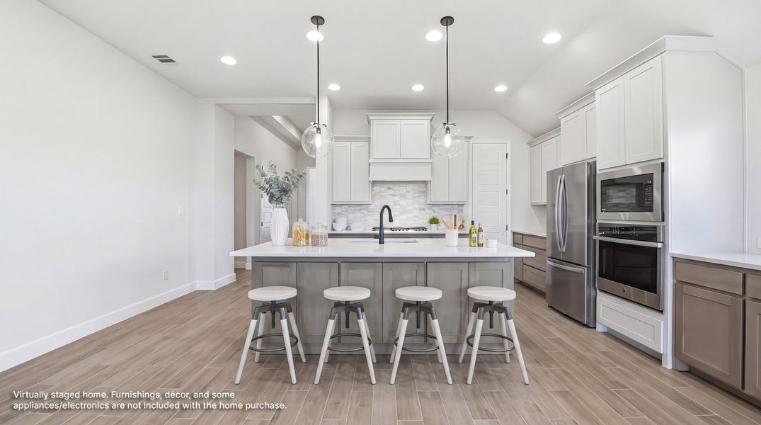Furnished interior view inside a new home in Meraki, Forney (Image 6).
