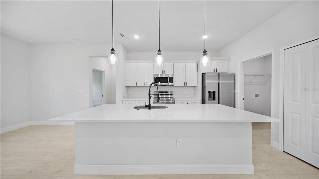 Furnished interior view inside a new home in , Ocala (Image 10).