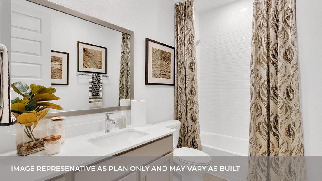 Furnished interior view inside a new home in Rosenbusch Ranch, Leander (Image 9). Furnished interior view inside a new home in Rosenbusch Ranch, Leander (Image 9).