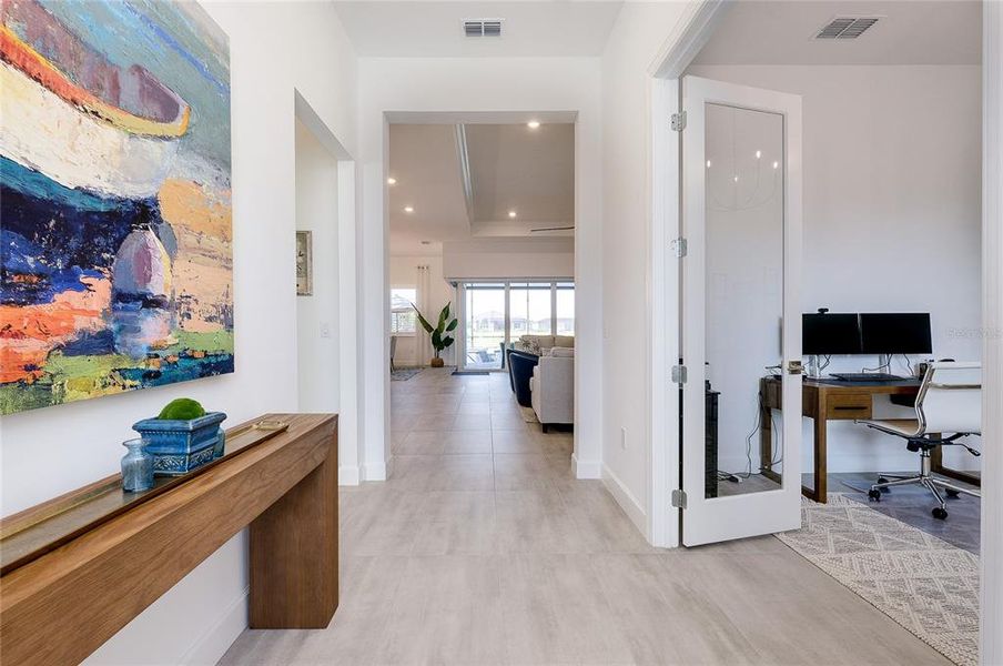 Furnished interior view inside a new home in , Englewood (Image 44).