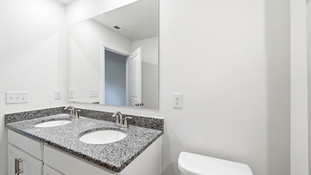 Furnished interior view inside a new home in Macon Townhomes, Seymour (Image 9).