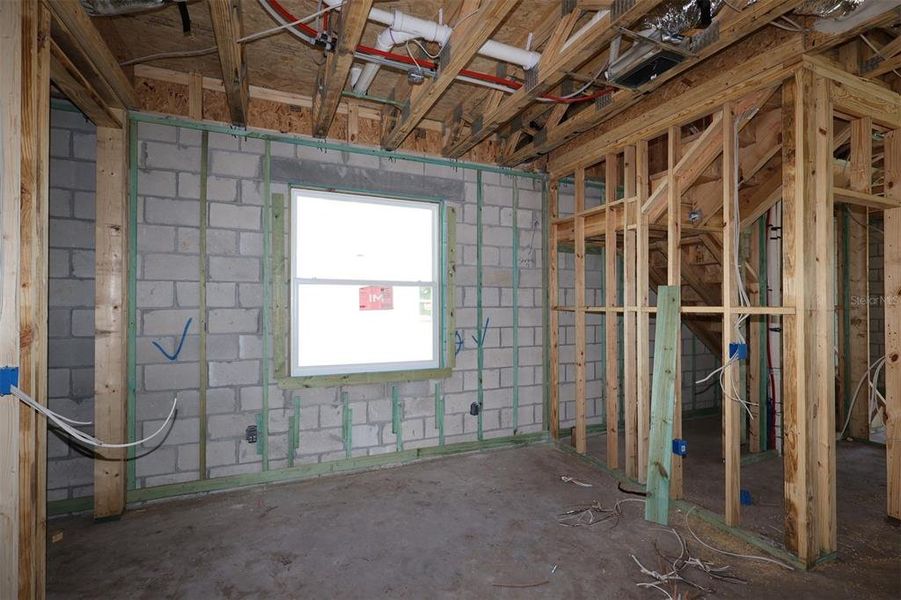 In-progress construction of a new home in Center Lake on the Park, St. Cloud, FL (Image 19).