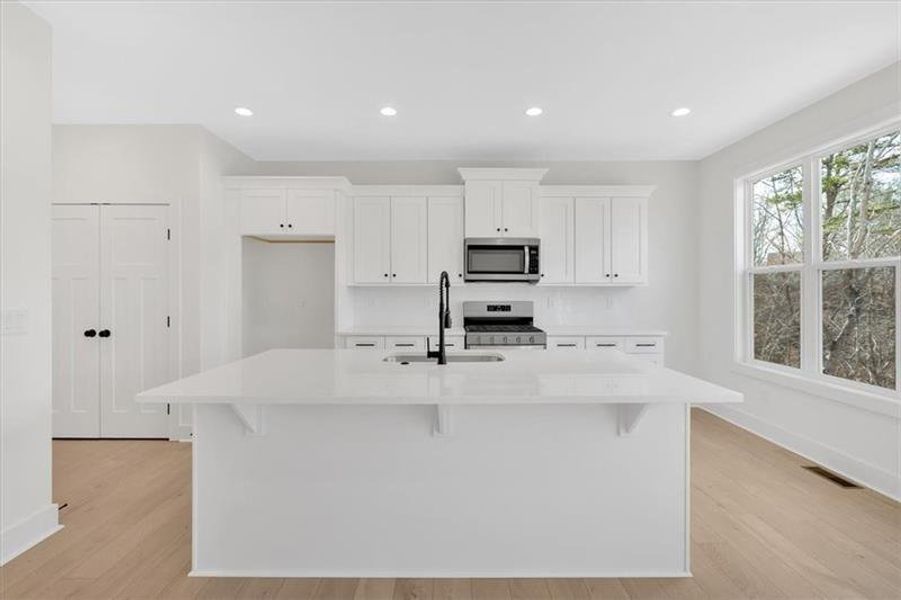 Furnished interior view inside a new home in , Cartersville (Image 12).