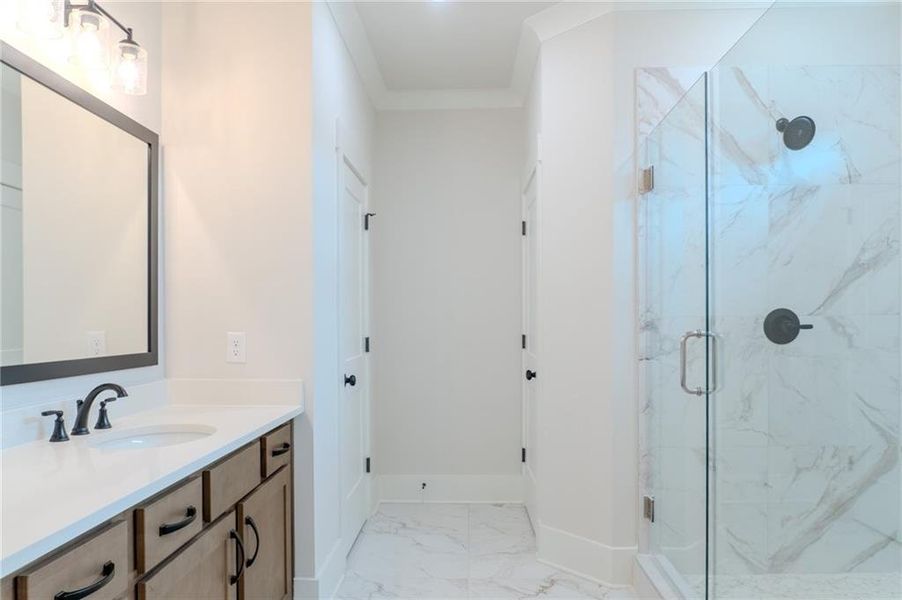 Furnished interior view inside a new home in Weslyn Park, Social Circle (Image 4).