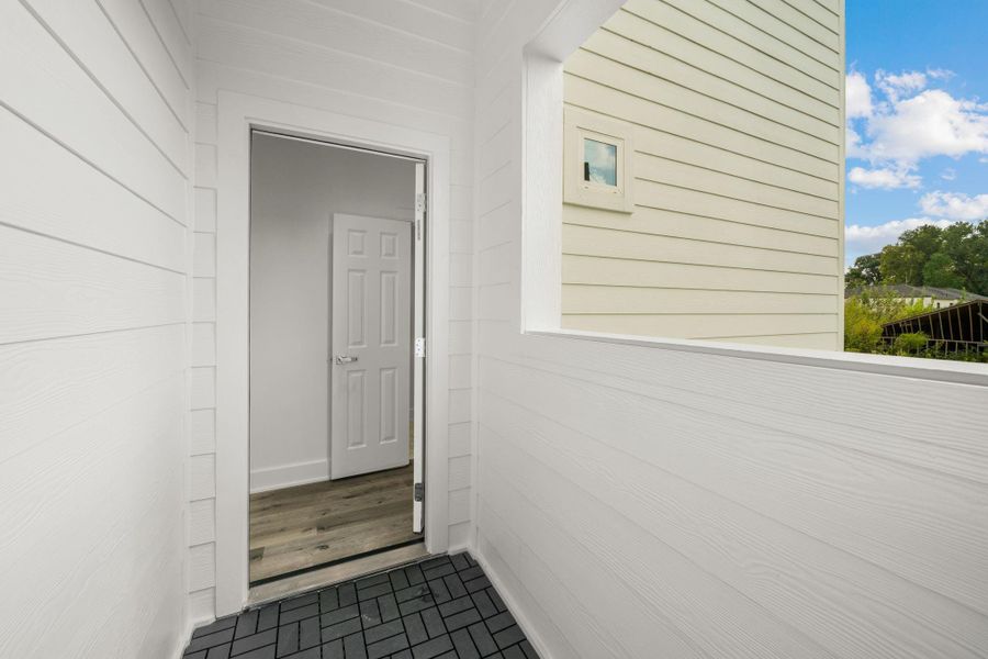 First Floor - Rear Porch