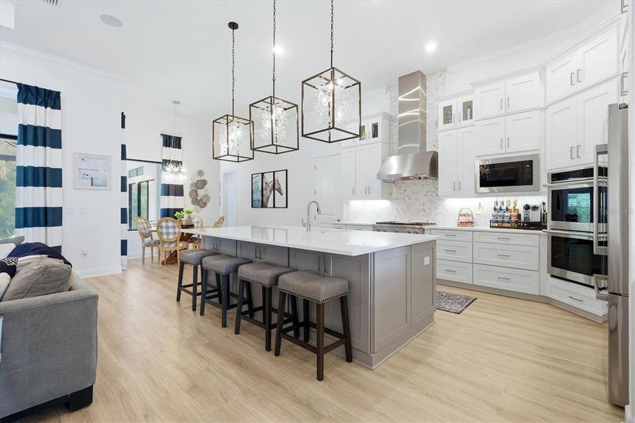 Furnished interior view inside a new home in , Sarasota (Image 41).