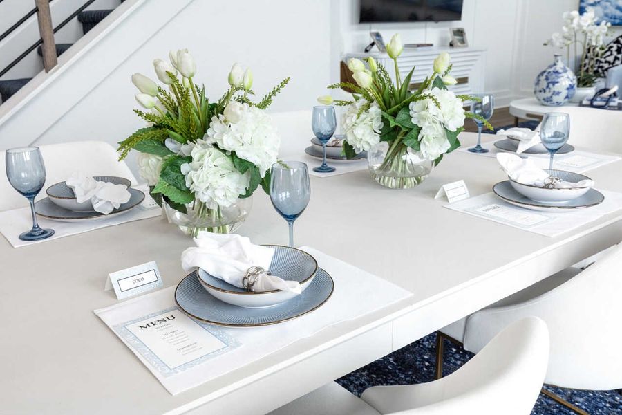 Representative Dining Room - some options shown Representative Dining Room - some options shown