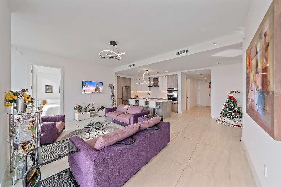 Furnished interior view inside a new home in , Sarasota (Image 17).