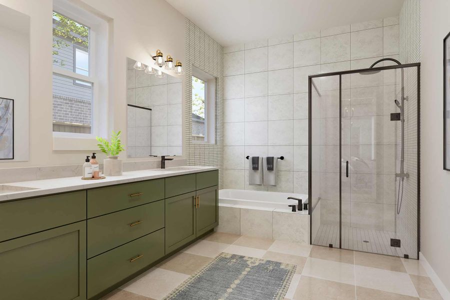 The Addison - Owner's Bath The Addison - Owner's Bath