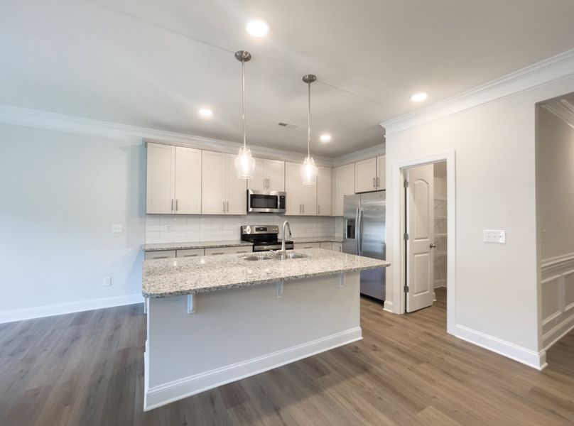 Furnished interior view inside a new home in Fairview Village Townhomes, Simpsonville (Image 7).
