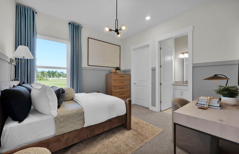 Representative furnished interior of a home built from the Renown by Del Webb in Del Webb Saint Johns, St. Johns (Image 7).