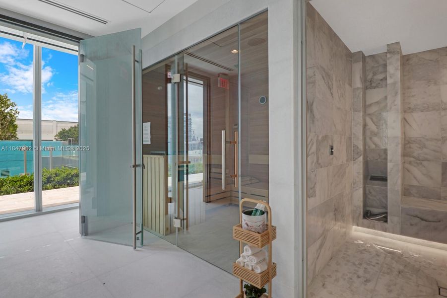 Furnished interior view inside a new home in , Miami (Image 14).