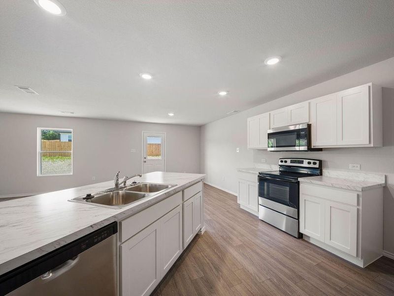 Furnished interior view inside a new home in Stoney Ridge, Hudson (Image 6).