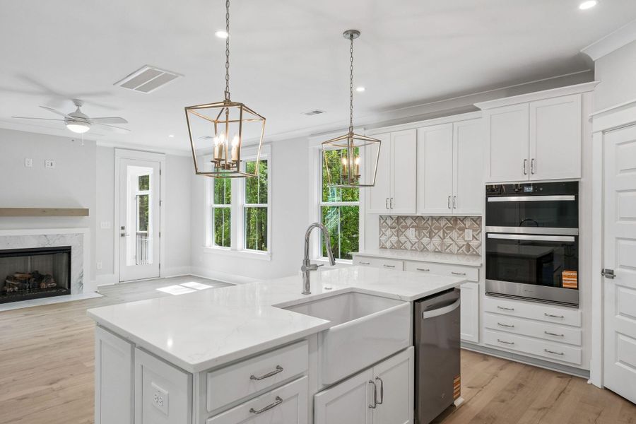 Furnished interior view inside a new home in Waterloo Estates, Johns Island (Image 9).