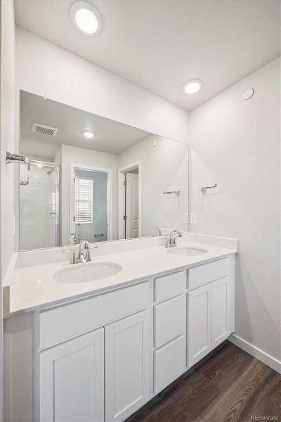 Furnished interior view inside a new home in Legato, Commerce City (Image 10).