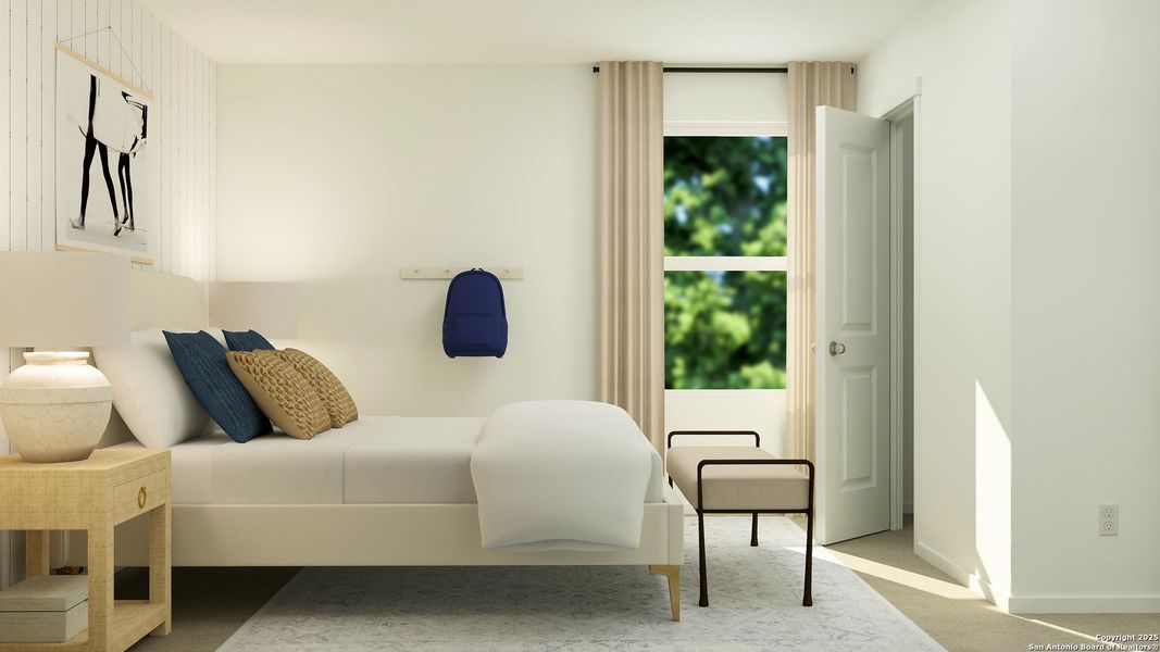 Furnished interior view inside a new home in Espada, San Antonio (Image 10). Furnished interior view inside a new home in Espada, San Antonio (Image 10).