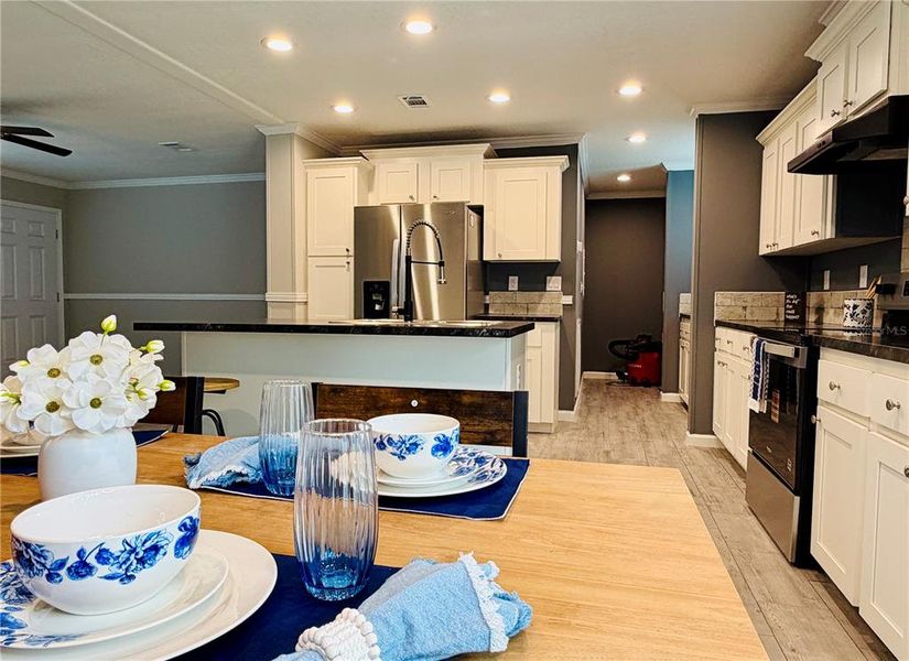 Furnished interior view inside a new home in , White Springs (Image 12).