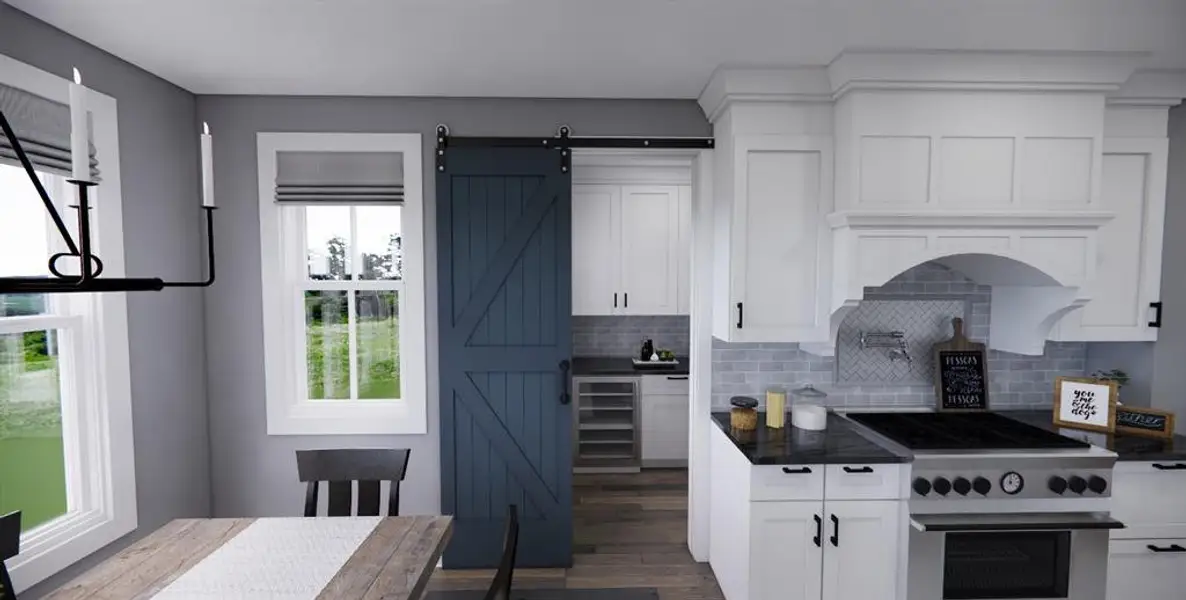 Furnished interior view inside a new home in , Dripping Springs (Image 6).