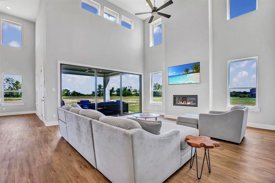 Furnished interior view inside a new home in , Celina (Image 5). Furnished interior view inside a new home in , Celina (Image 5).