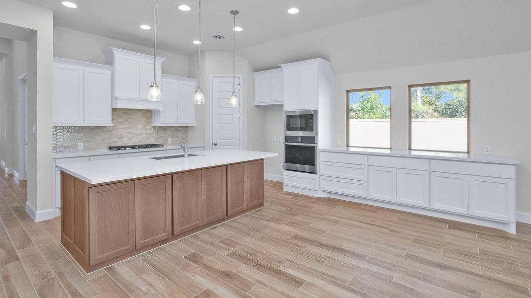 Furnished interior view inside a new home in Kresston 50', Magnolia (Image 7). Furnished interior view inside a new home in Kresston 50', Magnolia (Image 7).