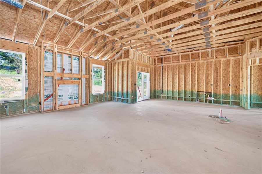 In-progress construction of a new home in , Athens, GA (Image 11).