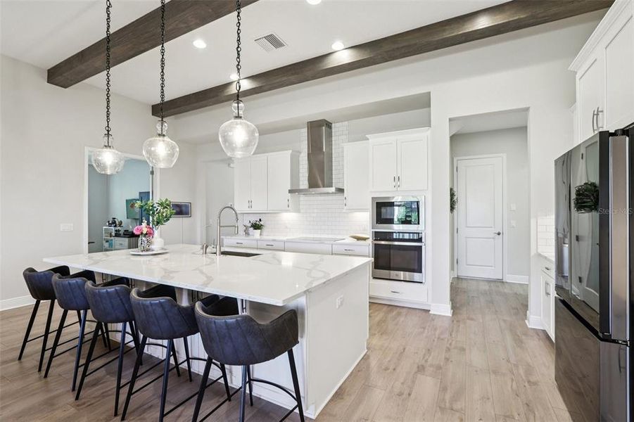 Furnished interior view inside a new home in , San Antonio (Image 34).