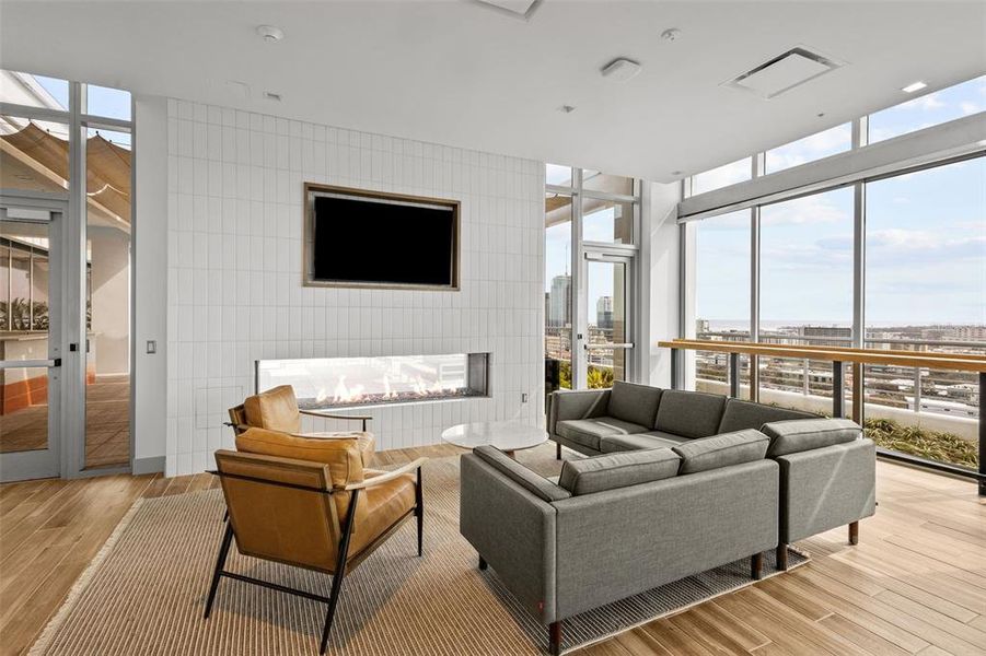 Furnished interior view inside a new home in , St. Petersburg (Image 16).