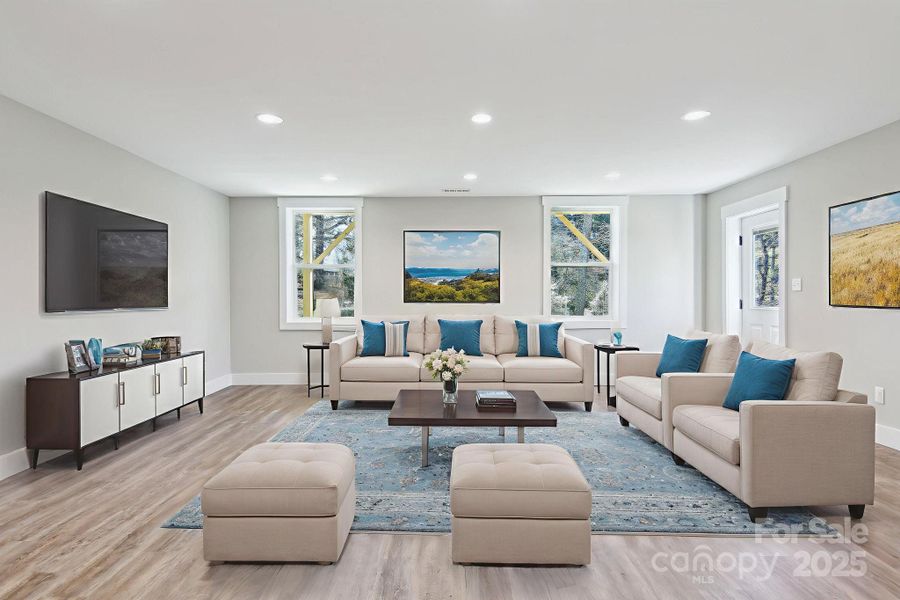 Furnished interior view inside a new home in , Asheville (Image 9).