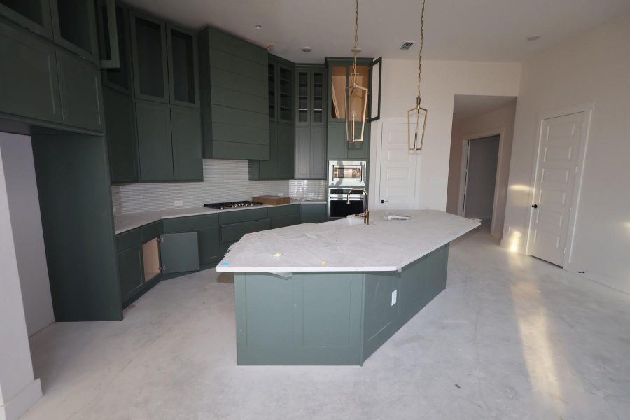 In-progress construction of a new home in ARTAVIA 50' Homesites, Conroe, TX (Image 4).