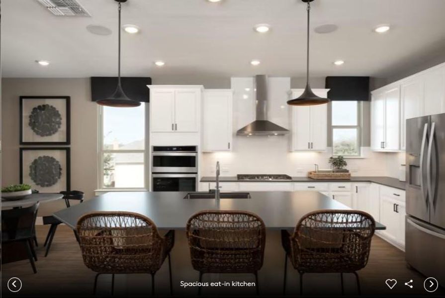 Interior photos- Photo of Pulte model home with same floor plan, not of actual home listed.