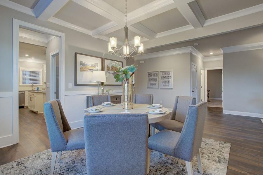 Furnished interior view inside a new home in Livingstone Park, Kennesaw (Image 18).