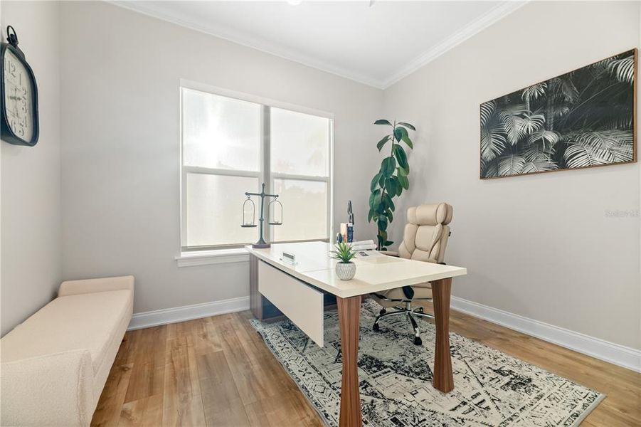 Furnished interior view inside a new home in , Flagler Beach (Image 35).