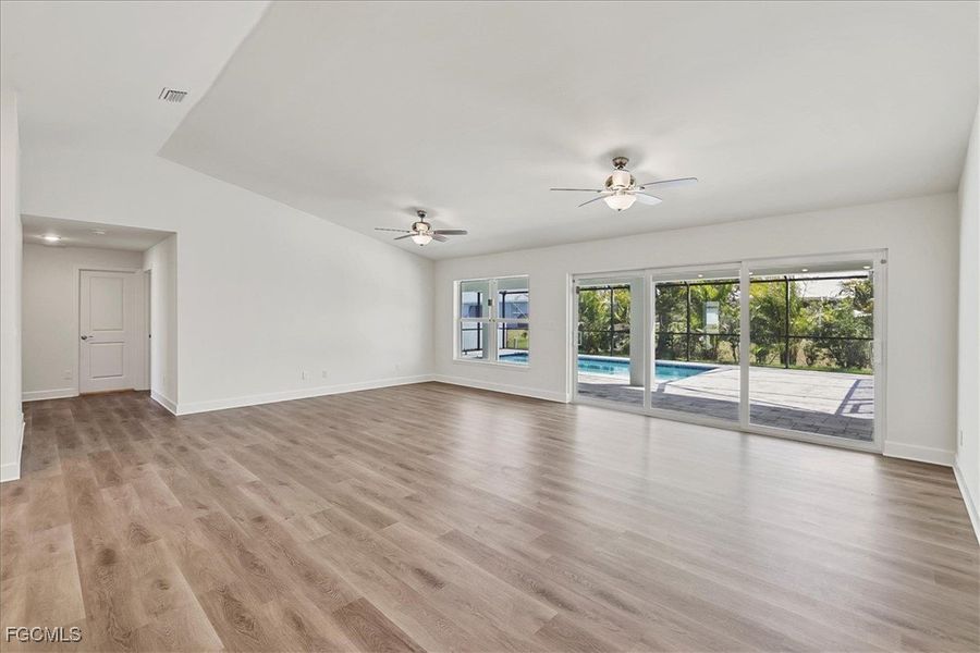 Spacious, unfurnished interior of a new home in Cape Coral, Cape Coral (Image 14). Spacious, unfurnished interior of a new home in Cape Coral, Cape Coral (Image 14).